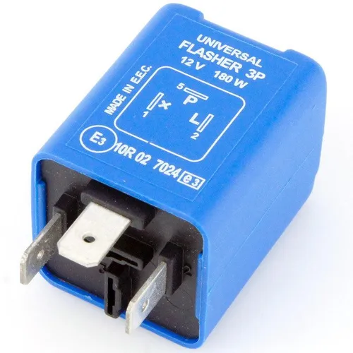 Elec. Flasher (2-Pin-Blue) 3W Bajaj  RE-175cc 4St N/M