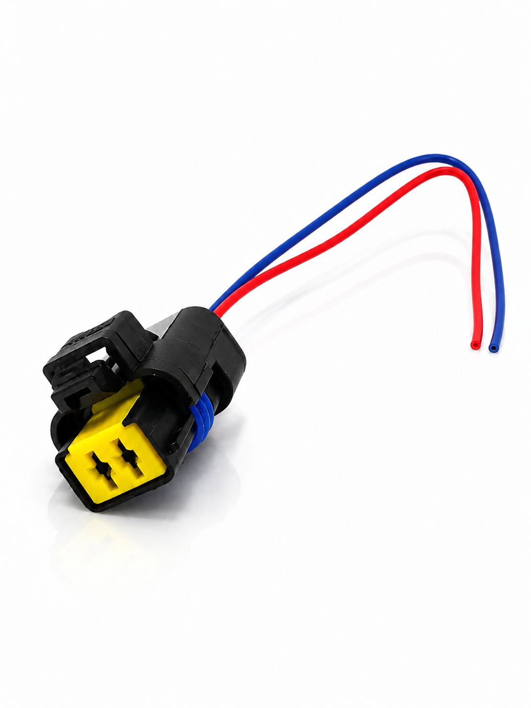 Wiring Socket 2-Pin Female Yellow 3W Bajaj RE-Compact BS6