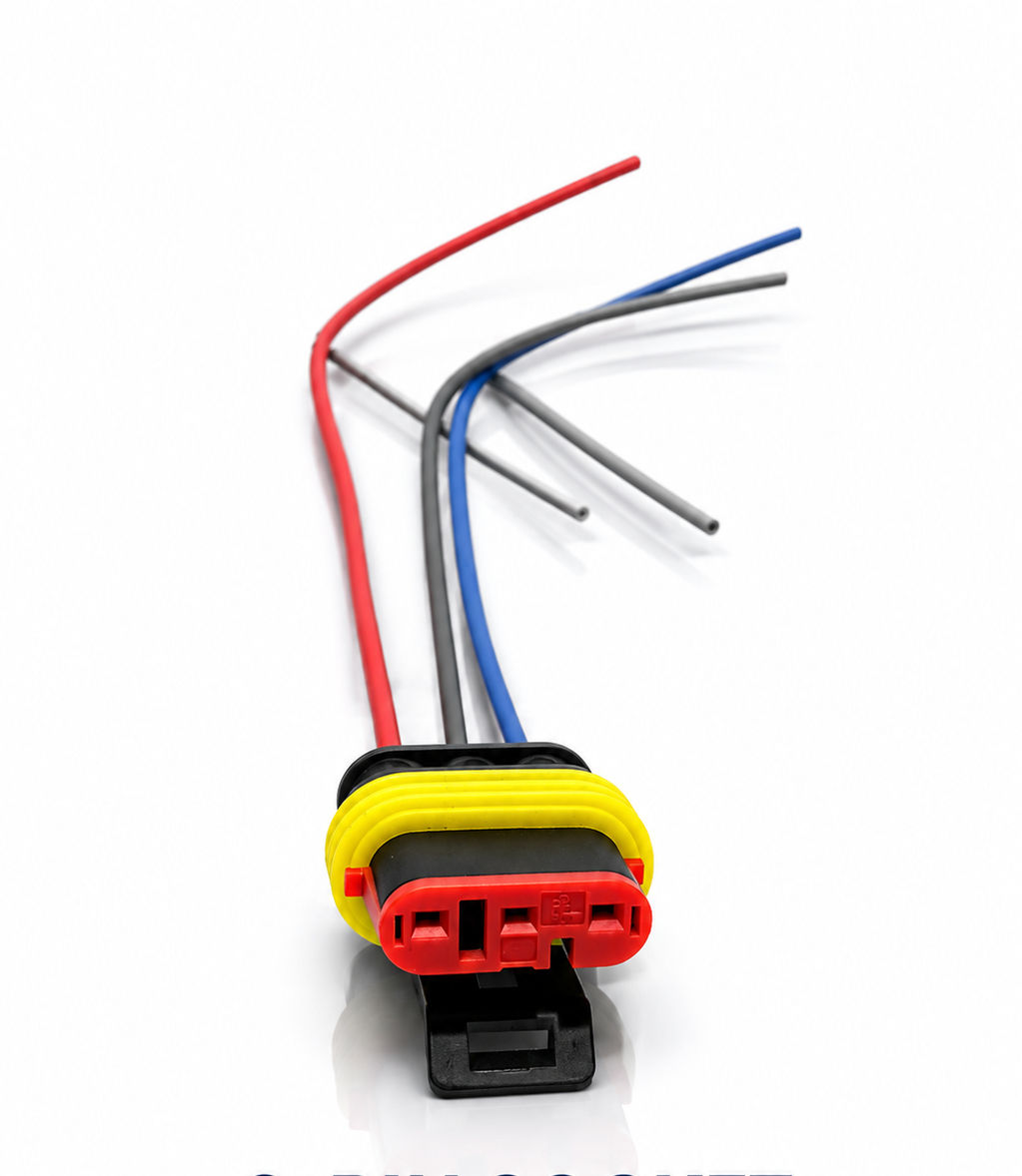 Wiring Socket 2-Pin Honda Coolant Sencor 3W Bajaj RE-Compact BS6